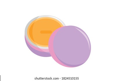 Face Cream Illustration for Girls