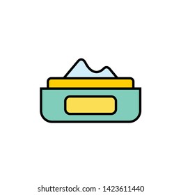 Face cream vector icon sign symbol