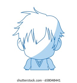 face cute anime tennager facial expression