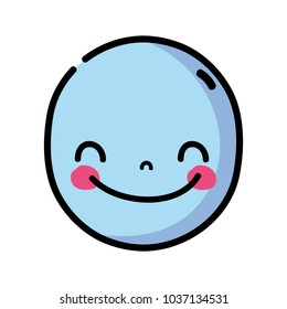 face cute happy kawaii expression
