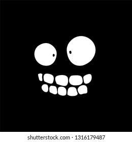 Face Dark Stock Vector (Royalty Free) 1316179487 | Shutterstock