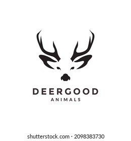 face deer chital logo design vector graphic symbol icon sign illustration creative idea
