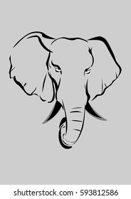 face for  elephant
