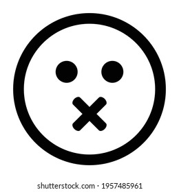 face emoji icon design black