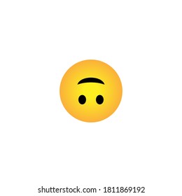 Face emoticon symbol digital chat icon design vector