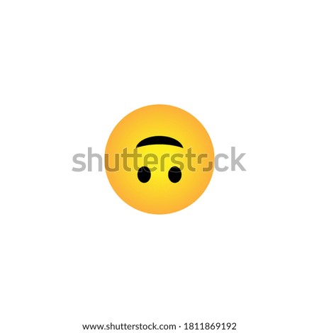 Face emoticon symbol digital chat icon design vector
