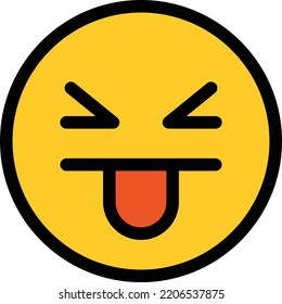 Diseño vectorial de emoticonos faciales con color amarillo