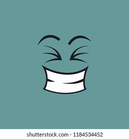 Face Expression Emoticon , vector illustration design