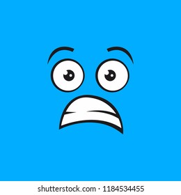 Face Expression Emoticon , vector illustration design
