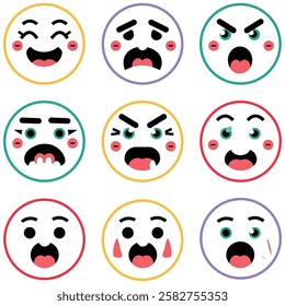 FAce Expression,outline emoticon set isolated on transparent vector,Express More with Less: Playful Silhouette Emojis"
"Bold Expressions in Black and White"
"Simplicity Meets Fun: Vector Silhouette Em