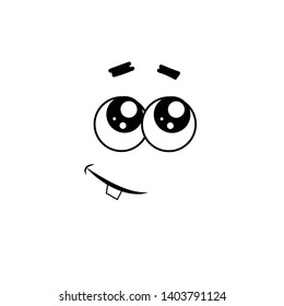 Face expressions design for print or use as poster, flyer, card or T shirt