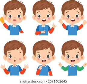  Face Expressions Illustration Bundle - Emotions, Reactions, and Characters