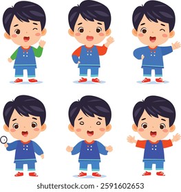  Face Expressions Illustration Bundle - Emotions, Reactions, and Characters