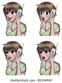 Face Expressions on Phone