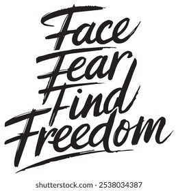 Face Fear Encontrar Design De Silhueta Vetor Liberdade Com Fundo Branco