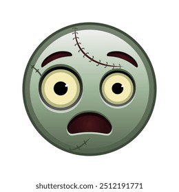 Face in fear Large size of zombie halloween emoji