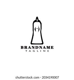 face food bottle logo cartoon design icon modern vector illustration