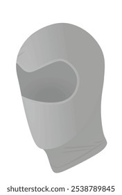 Face full cover mask. vector