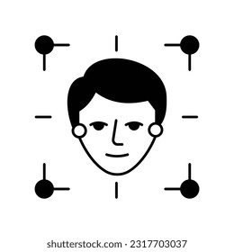 Icono del vector de glifos que puede editar o modificar fácilmente 

