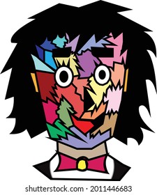 cara de una persona feliz