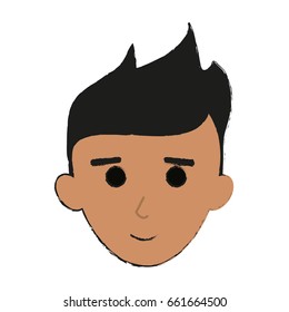 face of happy young man icon image 