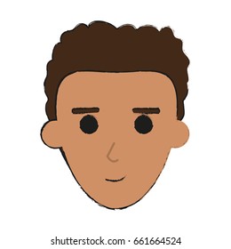 face of happy young man icon image 