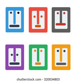 face icon profile avatar  vector eps.10
