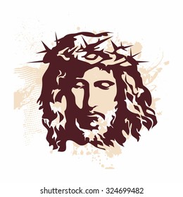 3,643 Jesus face Stock Vectors, Images & Vector Art | Shutterstock