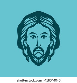 Face of Jesus Christ hand drawn