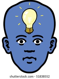 Face Lightbulb