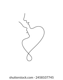 Face line art illustration black and white srock photo