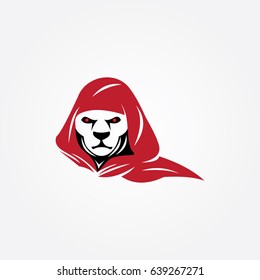 face lion logo, icon animal