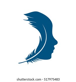 Face logo design