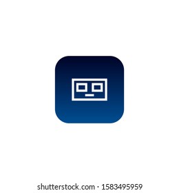 Face Logo icon with simple design
