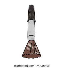 Face make up brush