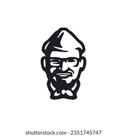 vector de diseño del logotipo del chef