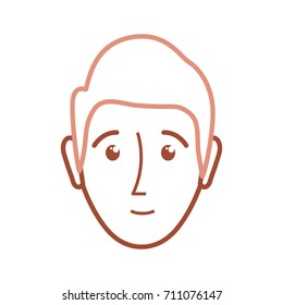 face man vector illustration