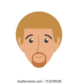 face man  vector illustration