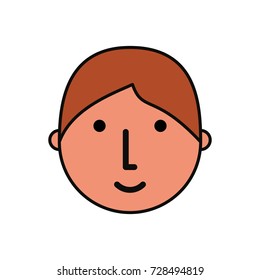 face  man  vector illustration