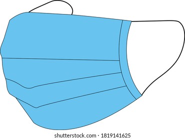 Máscara facial de covid 19