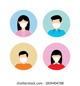face mask icon avatar family vector illustration
family vector illustration
