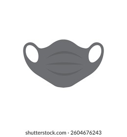 face mask icon flat design