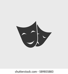 Face mask  icon illustration isolated vector sign symbol