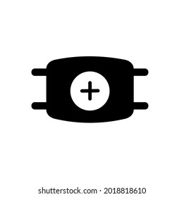 Face Mask icon symbol illustration on white background