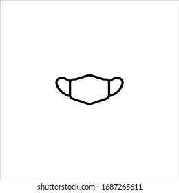 face mask icon vector illustration