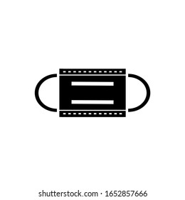 Vektorillustration-Logo für Gesichtsmasken
