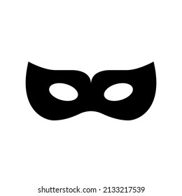 Illustration zum Design von Vektorsymbolen für die Gesichtsmaske