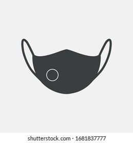 Face Mask, infection control concept. Mask to prevent colds, virus, pollen, pollution. Coronavirus, flu.
