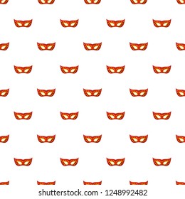 Face mask pattern seamless vector repeat for any web design