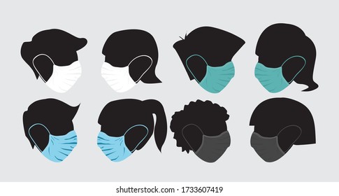 face mask for people seafty form coronavirus.